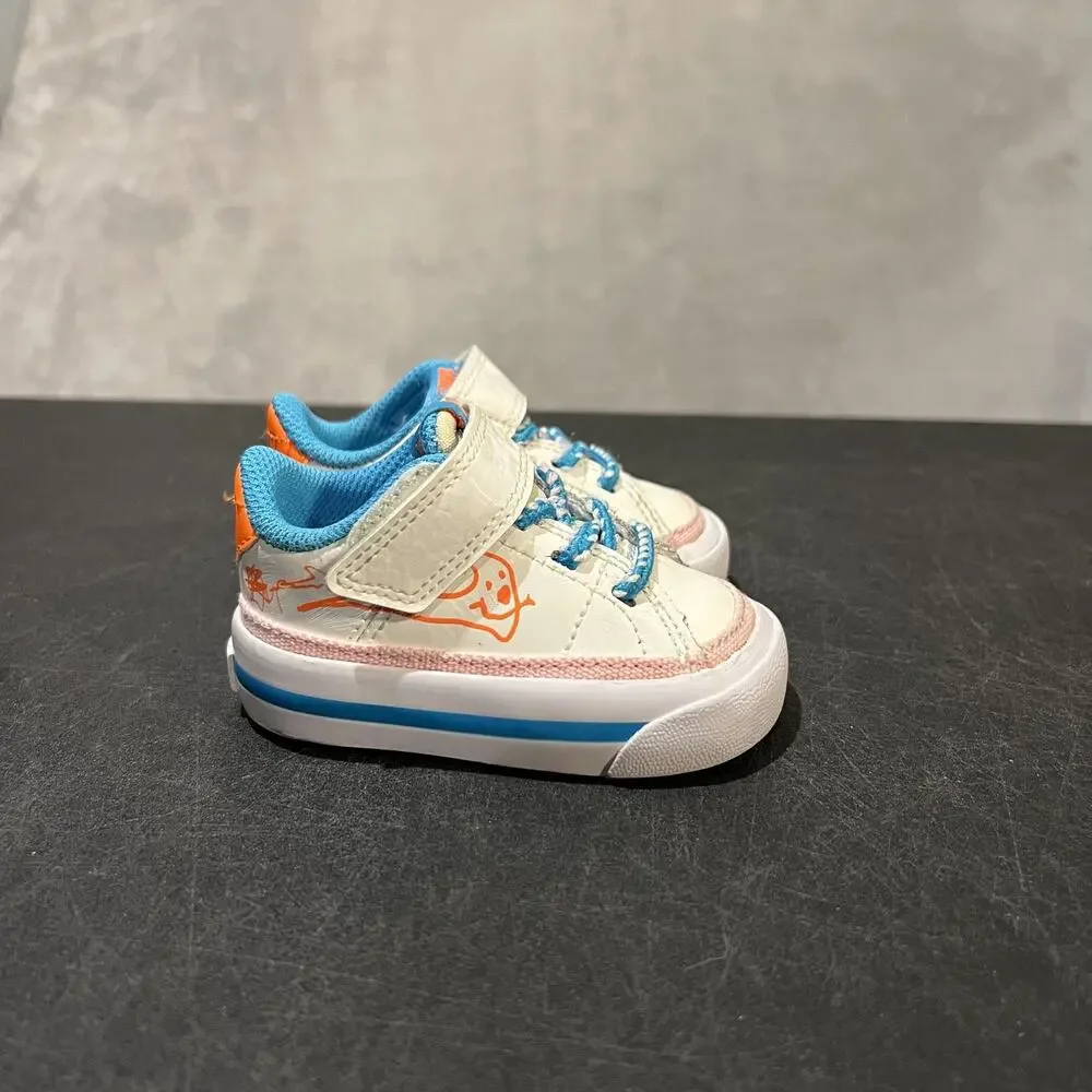 Nike Court Legacy Shoes Toddler Size 2C White Pink Wild and Free DZ2815-100
